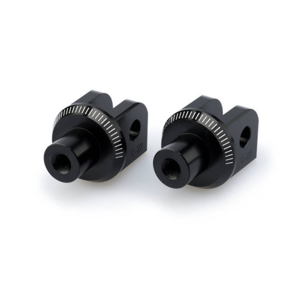Puig Footpeg Adaptors Black